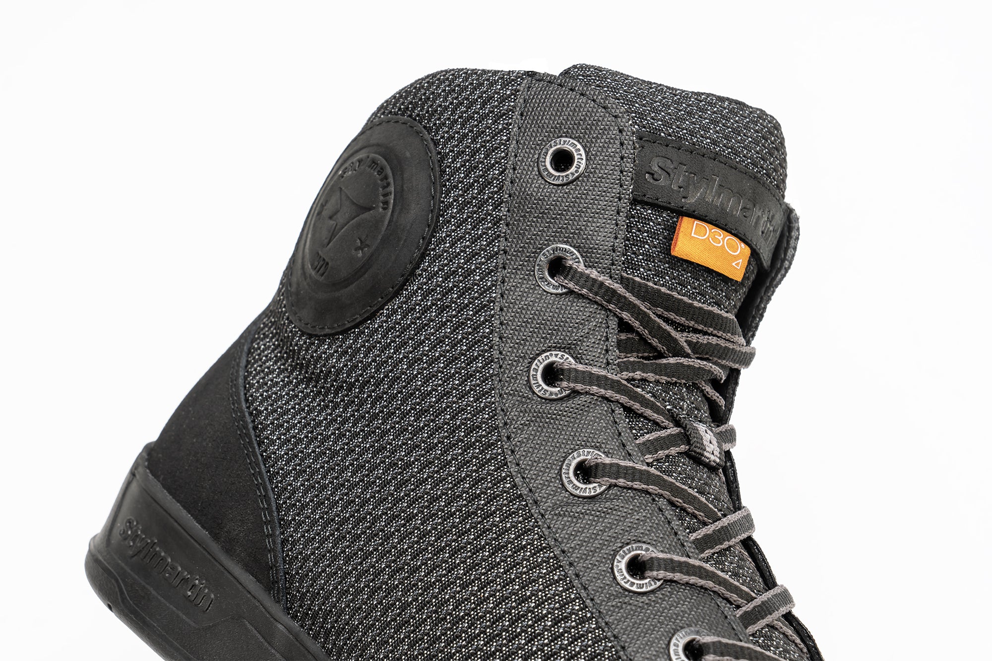 stylmartin tank anthracite motorcycle riding shoes